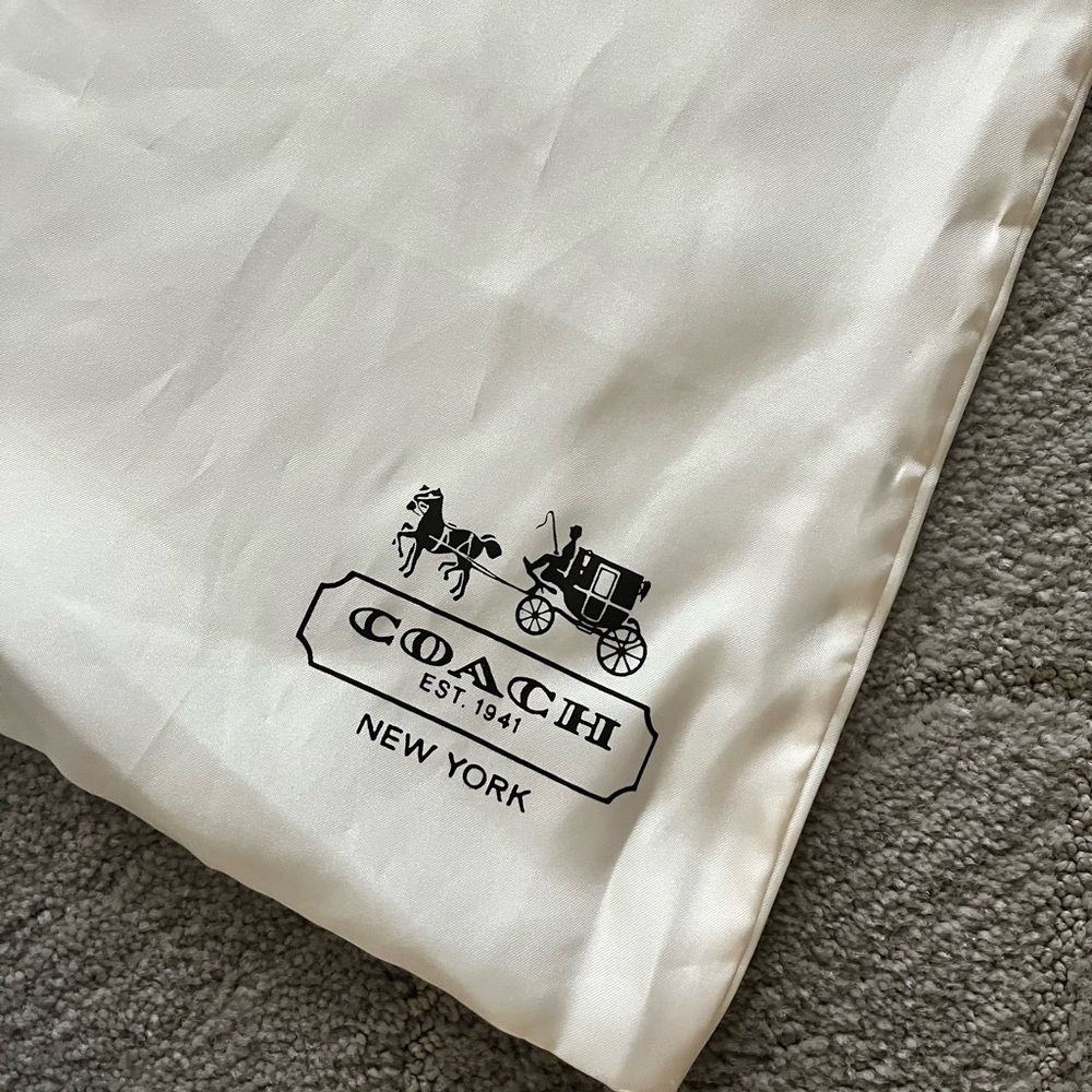 Coach dust bag